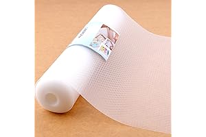 12 Inch X 20 FT Waterproof Clear Non Adhesive Drawer Shelf Liner