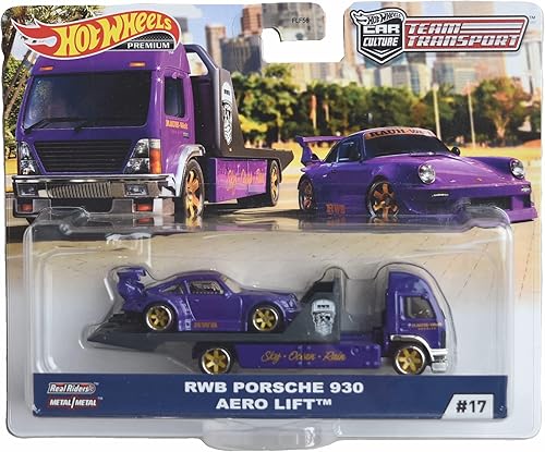 Hot Wheels RWB Porsche 930 Aero Lift, Equipo de transporte #17 ()