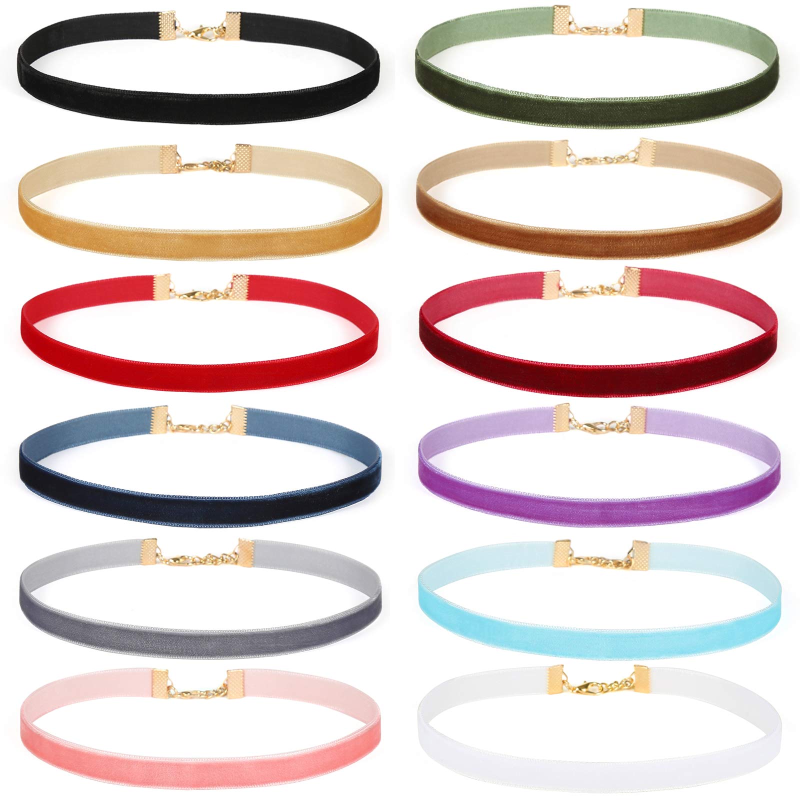 StarainStarain Colorful Choker Necklace for Women and Girls
