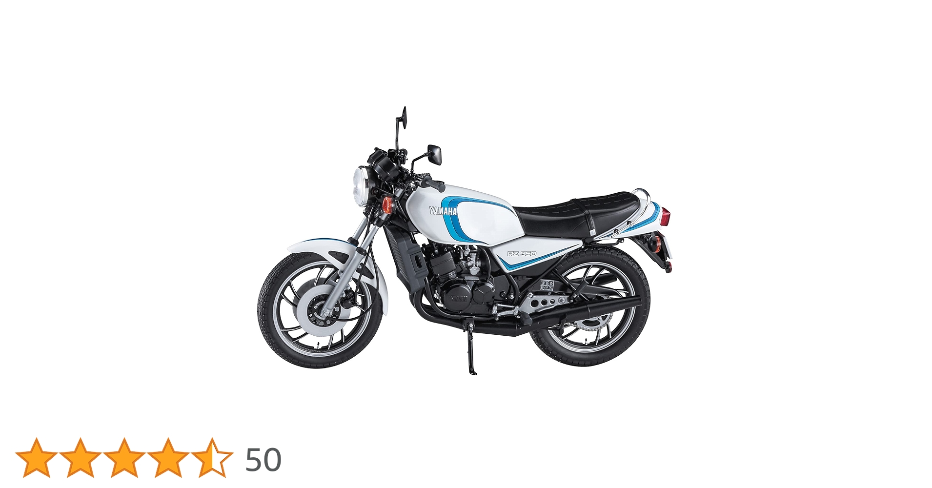 峠のナナハンキラー！1/12 YAMAHA RZ350(4UO)プラモデル完成品 峠のナナハンキラー ハセガワ1/12 YAMAHA-RZ350(4UO)プラモデル