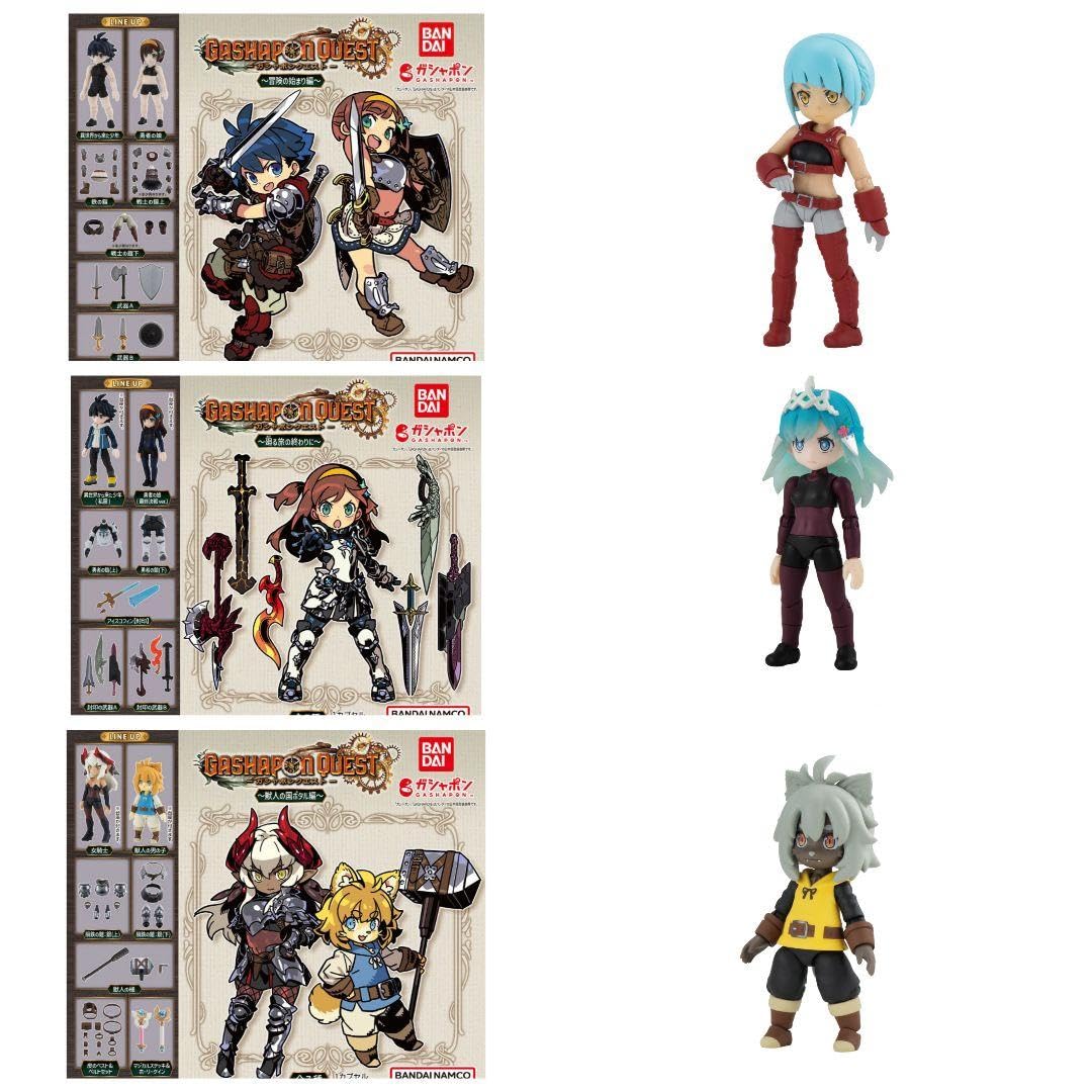 Amazon.co.jp: ガシャポンクエスト1弾、2弾、3弾フルコンプα EC : おもちゃ 