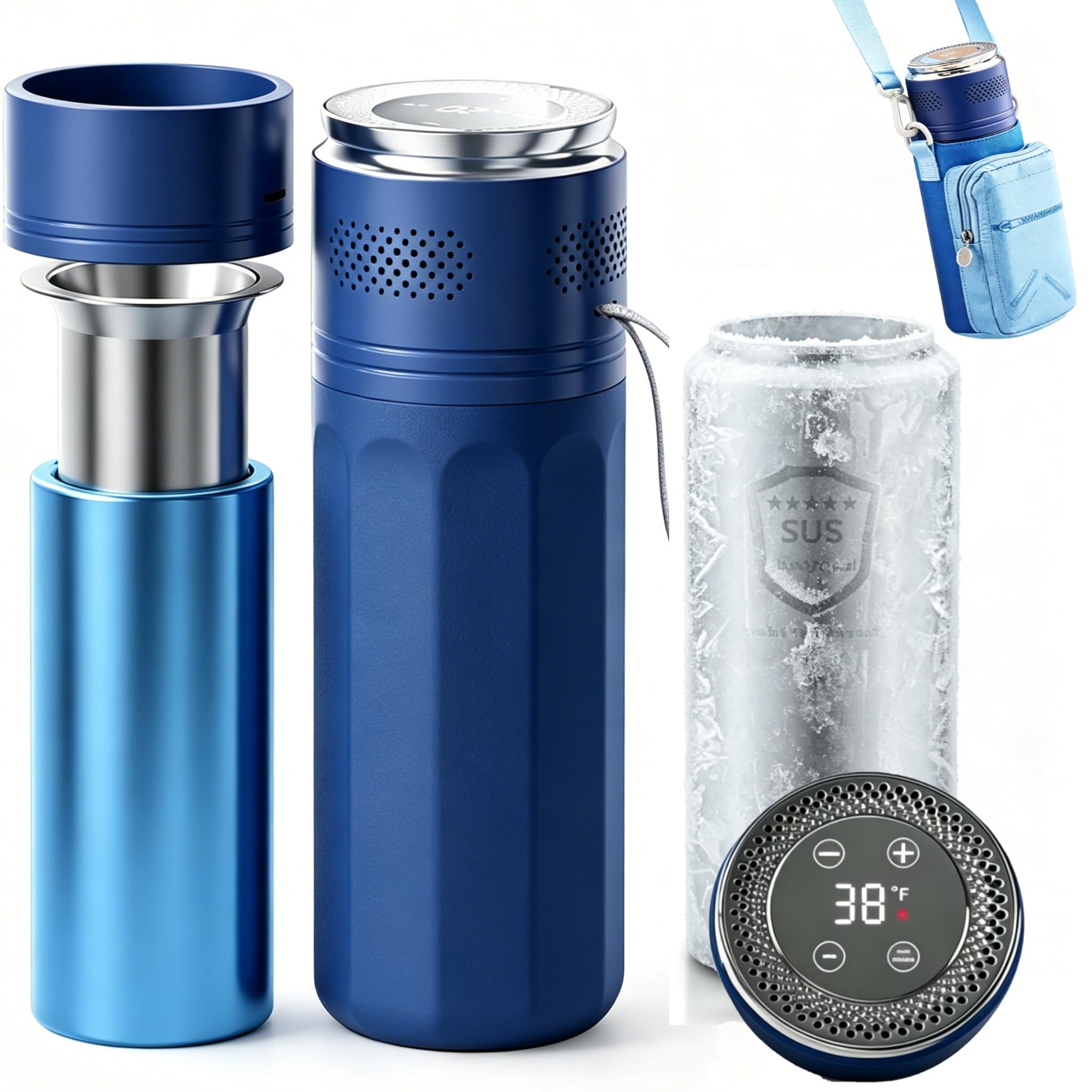 Insulin Kühlbox Elektrisch, Insulin-Pens-Kühler-Reiseetui, 2-20℃