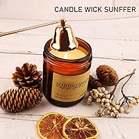 Vista 51 de 3 in 1 Candle Accessory Set, Candle Wick Trimmer Cutter, Candle Snuffer & Candle Wick Dipper for Candle Aromatherapy Lover Gift, Stainless Steel