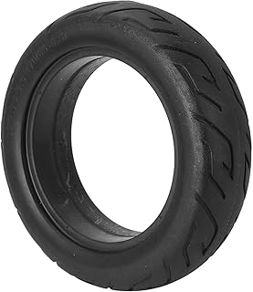 Pneu Sólido à Prova de Explosão 10x2.7-6.5, Substituição de Pneu Sólido de Borracha de 10 Tamanhos para Scooter Elétrica