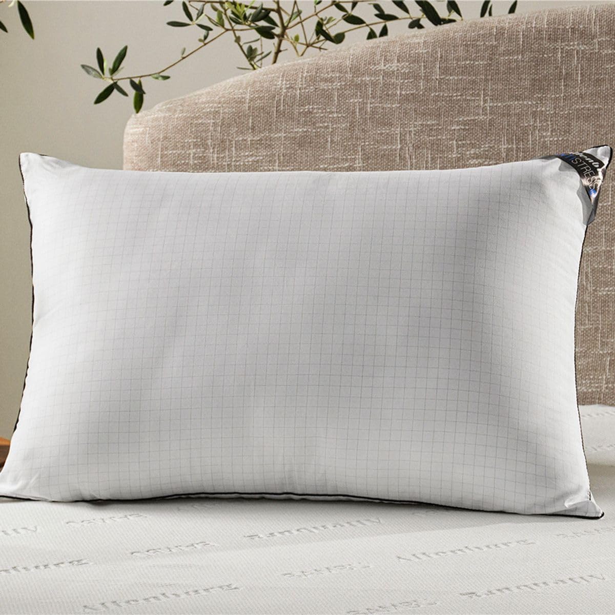 Travesseiro Antistress Altenburg - Branco - 50Cm X 70Cm