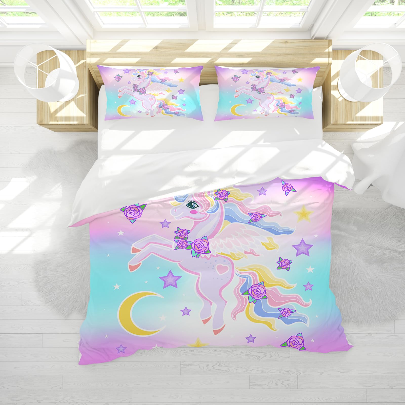 Edredón Flor De Cerezo Individual Poliéster Rosa Concord Color Rosa