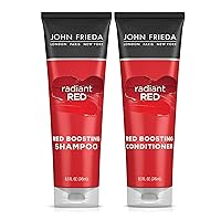 Vista 11 de John Frieda Radiant Red Boosting - Champú y acondicionador para cabello rojo, 8.3 onzas líquidas, paquete de 2