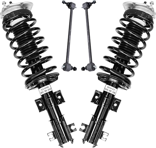 Miniatura 92 de Detroit Axle - Kit de puntales delanteros para Volvo C30 C70 S40 V50, 2 puntales muelle helicoidal 2 estabilizador, barra estabilizadora, enlaces