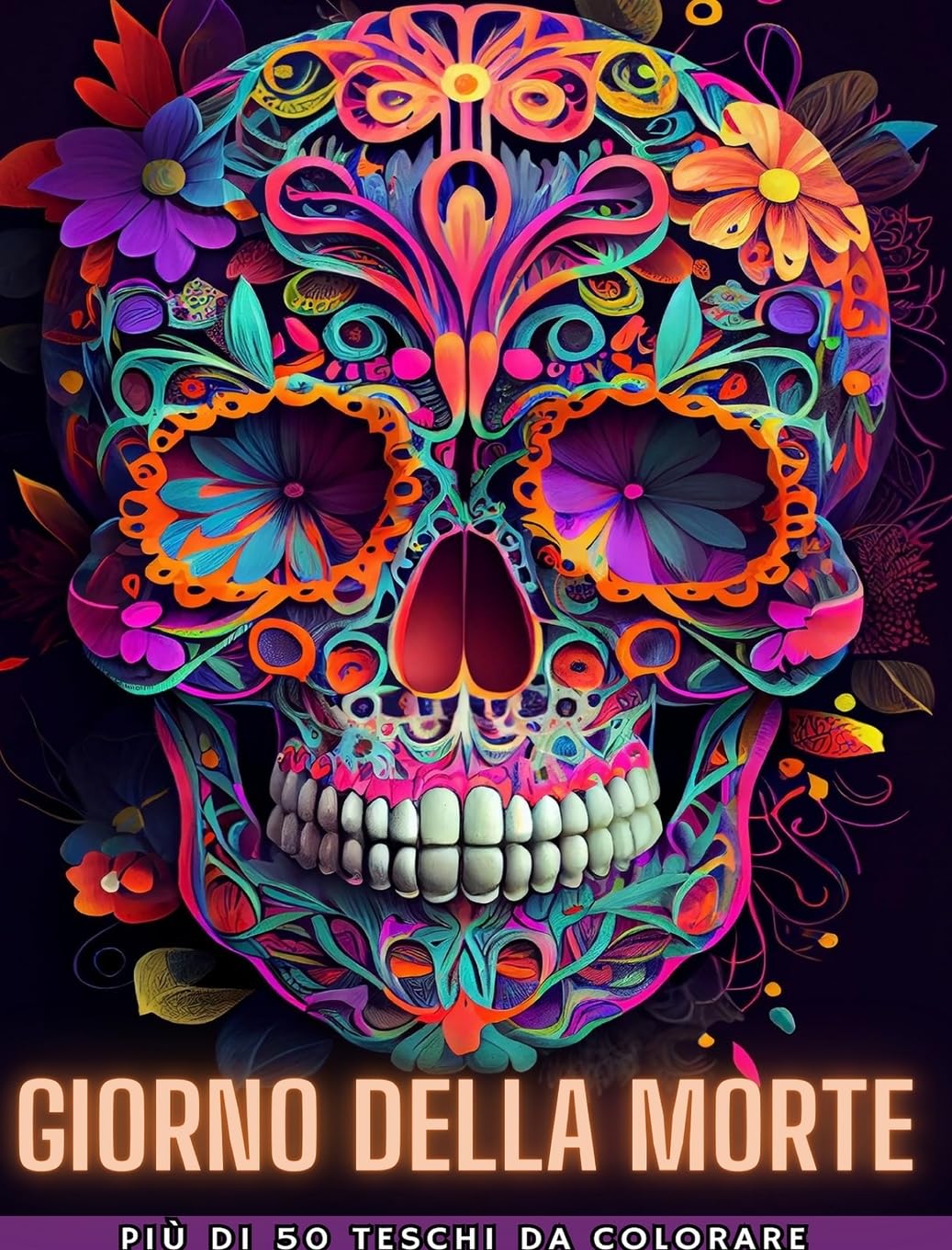 Anti-stress et relax par le coloriage de crânes Dia de los Muertos