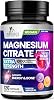 Citrato de Magnesio 1000mg por Porción - Suplemento de Magnesio 3X Fuerza para Huesos, Músculos, Corazón, Apoyo Natural para el Sueño para Hombres y Mujeres, Píldoras Veganas de Magnesio Mineral, No-GMO, Envasado en EE. UU. - 120 Cápsulas 1