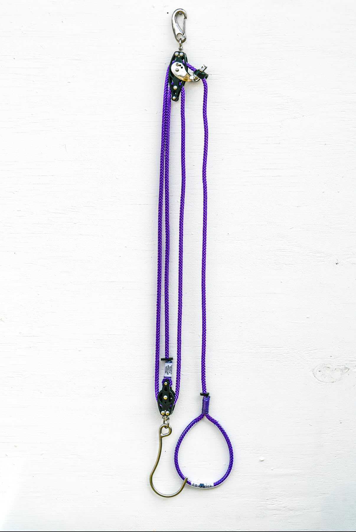 EquiJack Heavy Haynet Winch, Original Horse Hay Net Pulley System (Grape (Purple)) — image 1