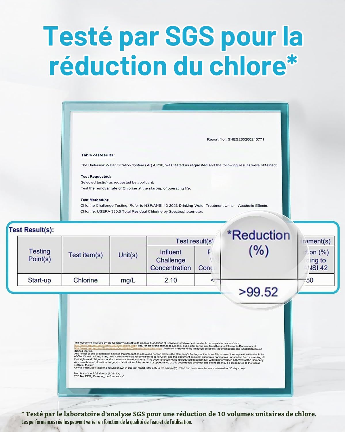 AQUA CREST UP16 Système de Filtration sous Évier