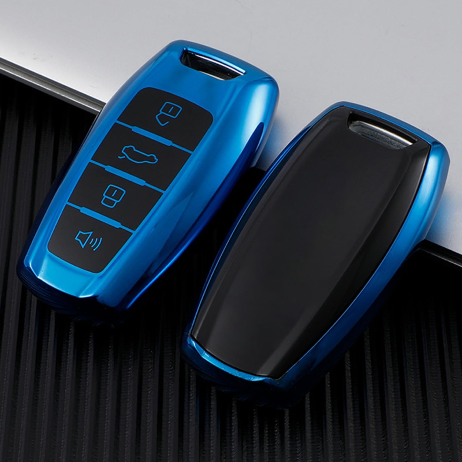 Funda llave coche Haval evita roturas carcasa TPU 4 botones para Jolion H6 Dargo 2