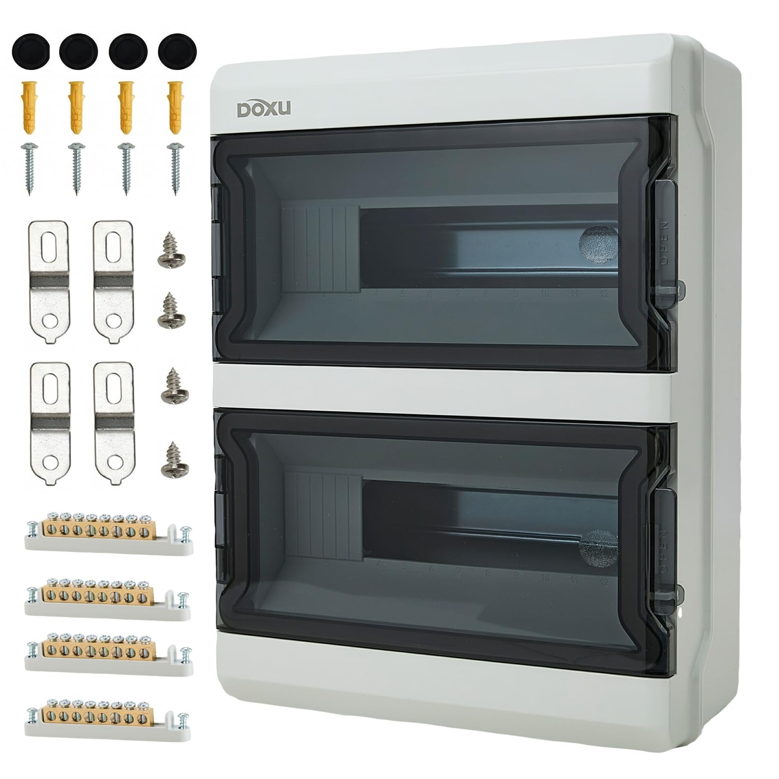 DOXU IP66 Electrical Box - 4 Circuit Protection -10