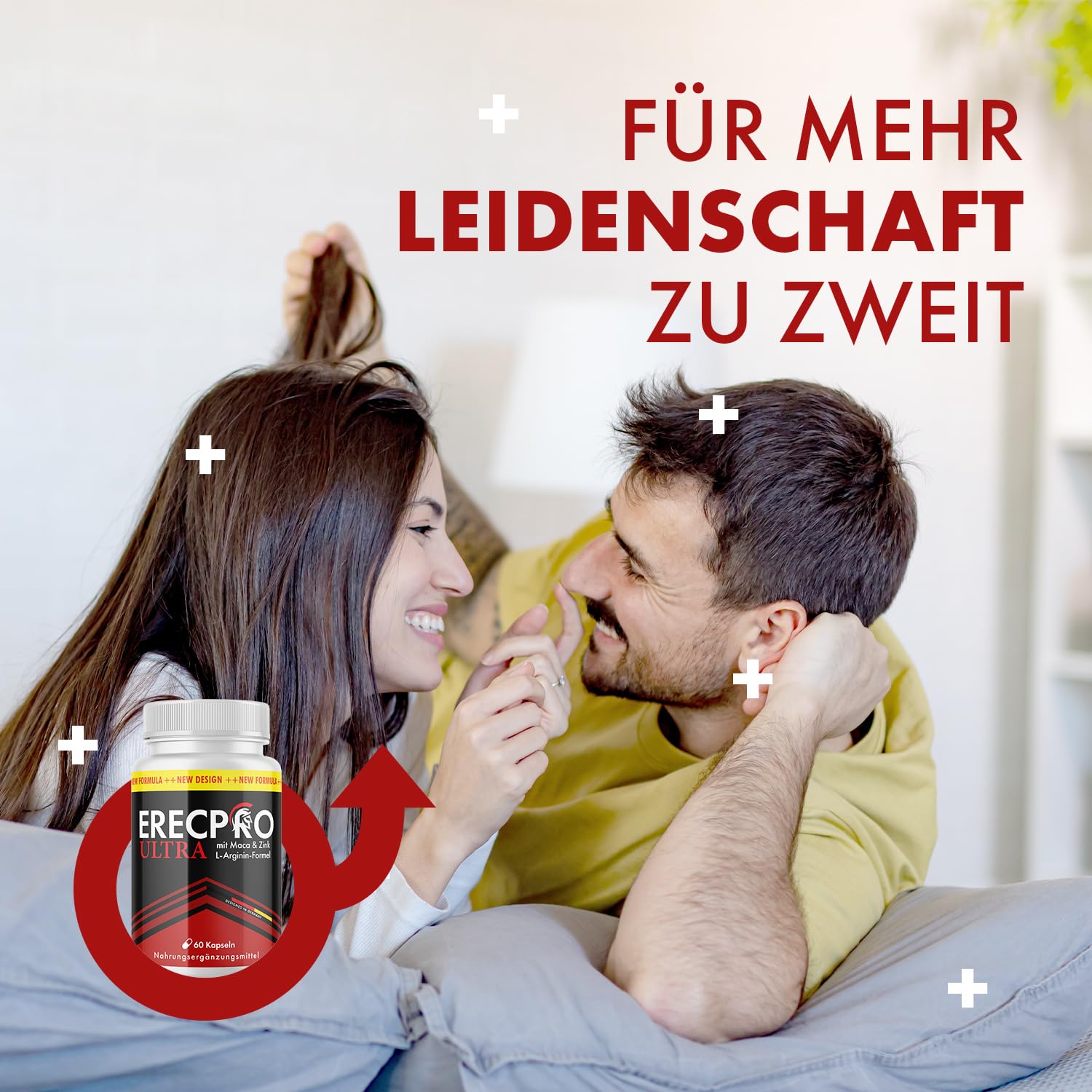 ErecPro Ultra Kapseln | Kraft für den aktiven Mann | mit wertvollen Inhaltsstoffen | 60 Kapseln Inhalt