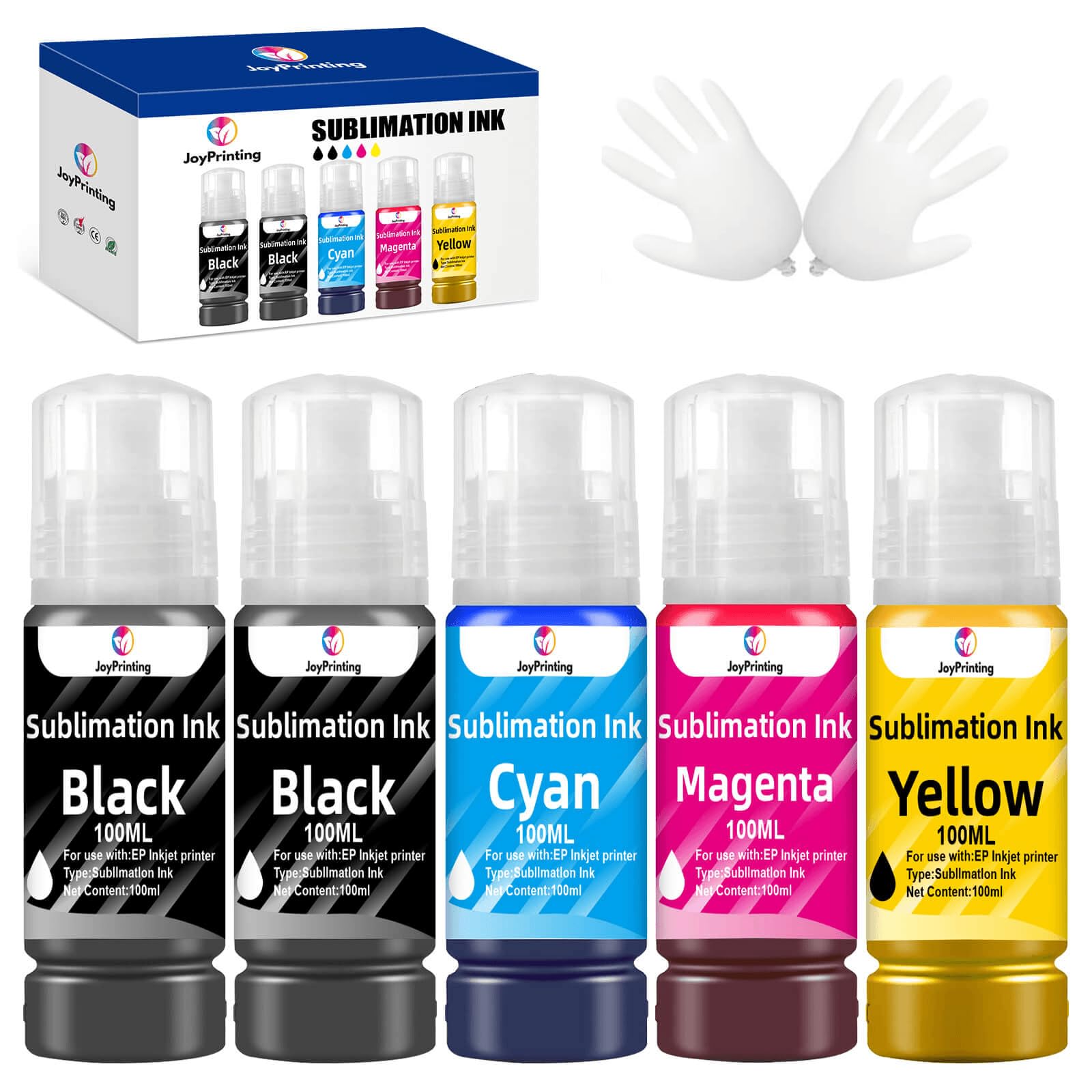 Tinta de sublimación EcoTank ET-2720 Workforce WF-7710 400ml 8
