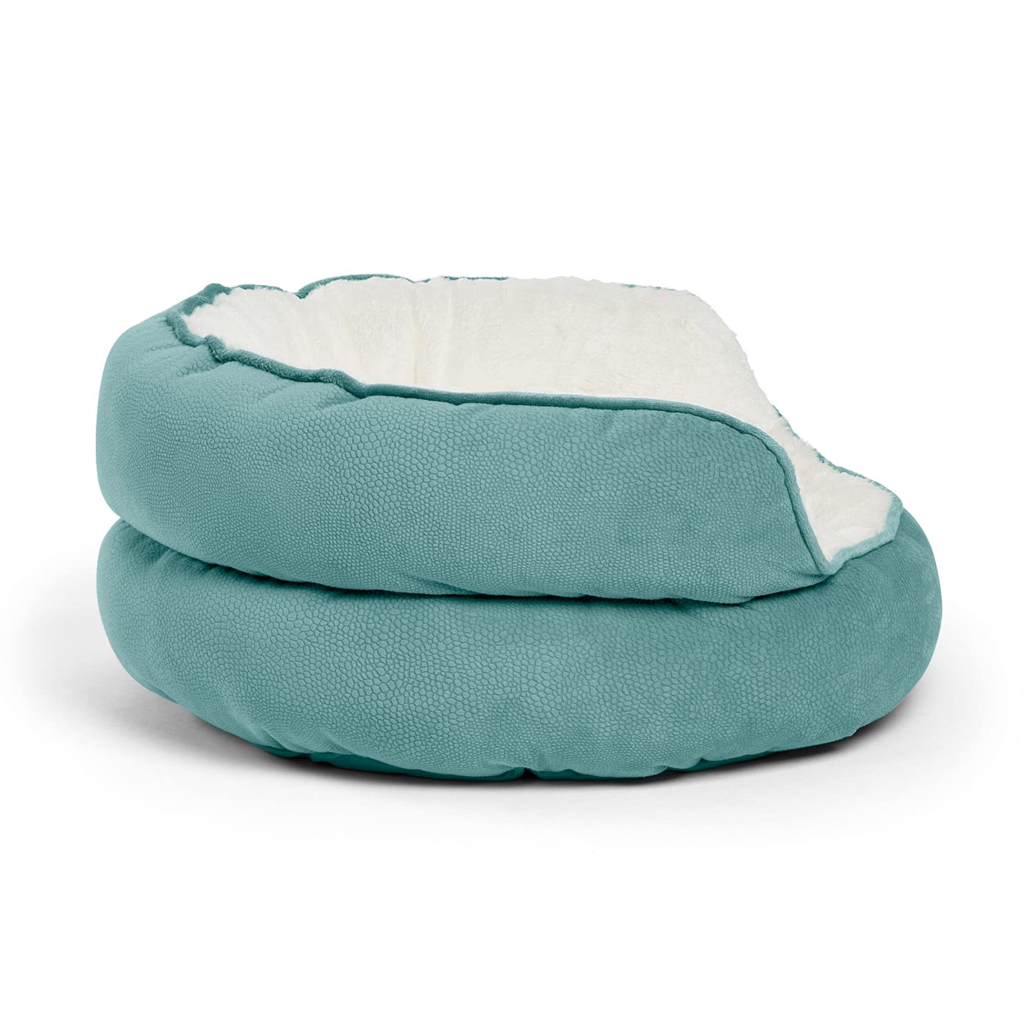 Best Friends Orthopädisches Katzen- & Hundebett – Thron-Design, Mini-Größe, Weicher Mikroplüsch