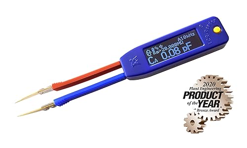 Miniatura 2 de Multímetro digital LCR-Reader-MPA LCR-, ESR, voltajecorriente-, frecuencia, medidor, probador de diodoLED, osciloscopio (negro)