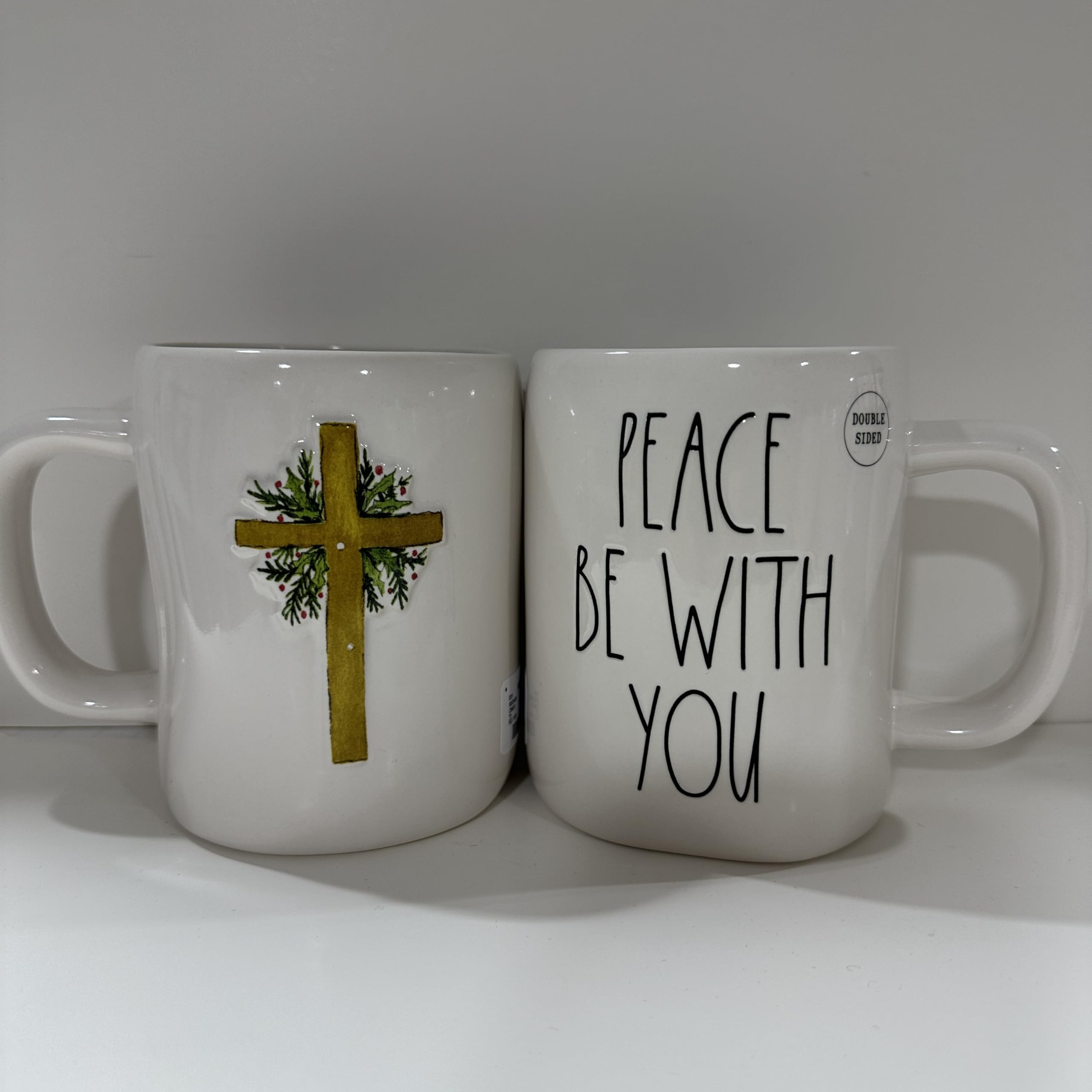 Rae Dunn by MagentaYOU MKE ME HAPPY Mug PINK - Ceramic