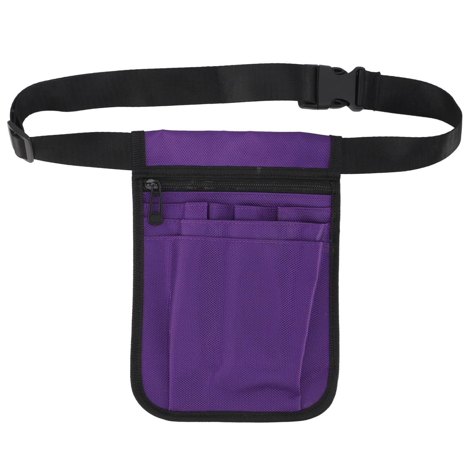 Nurse Fanny Pack, Multi Compartment Medical Gear Pocket Belt Bag Nurse Pouch Waist Bag with Medical Gear Pockets for Stethoscopes Bandage Scissors (A)