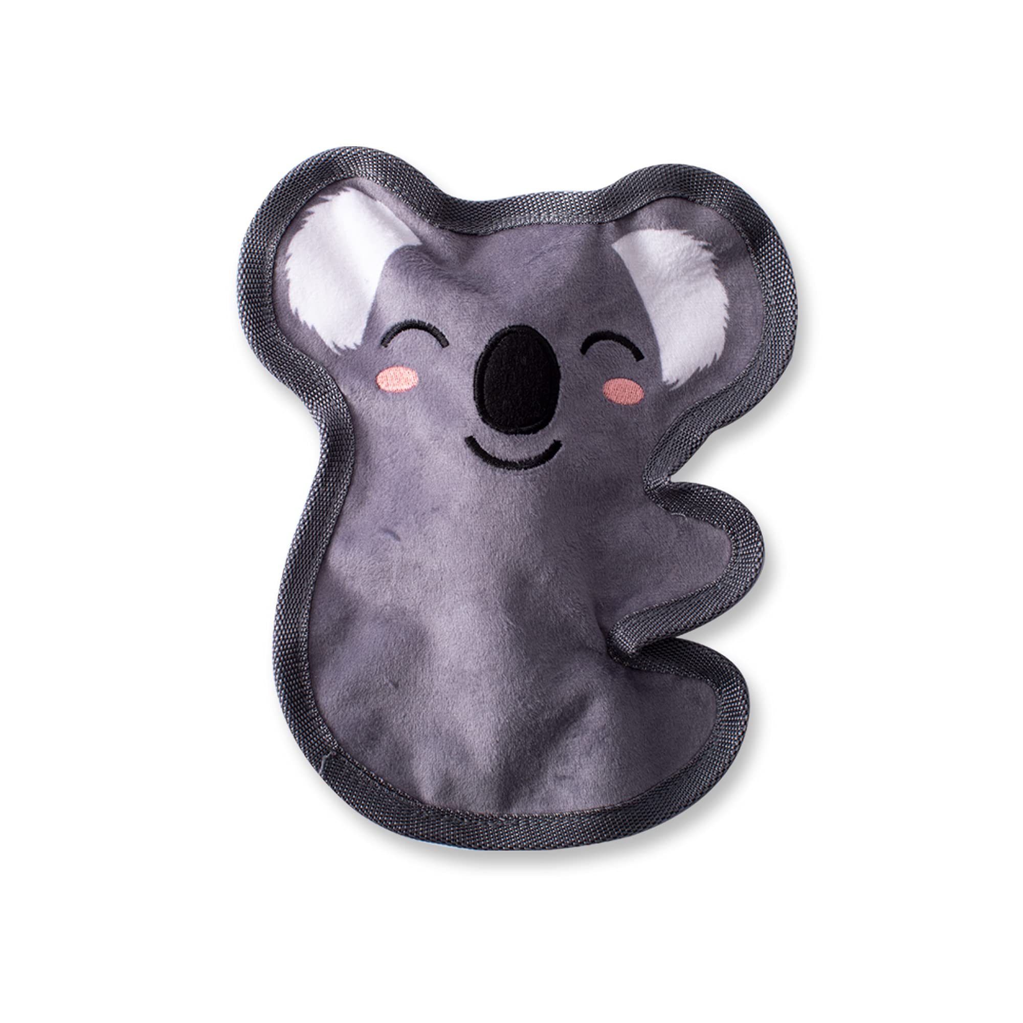 FringePetShop Studio Koala Durable Dog Toy - GREY/9X8"