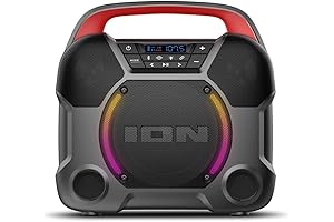 ION Pathfinder Go Portable Bluetooth Speaker (Renewed), White