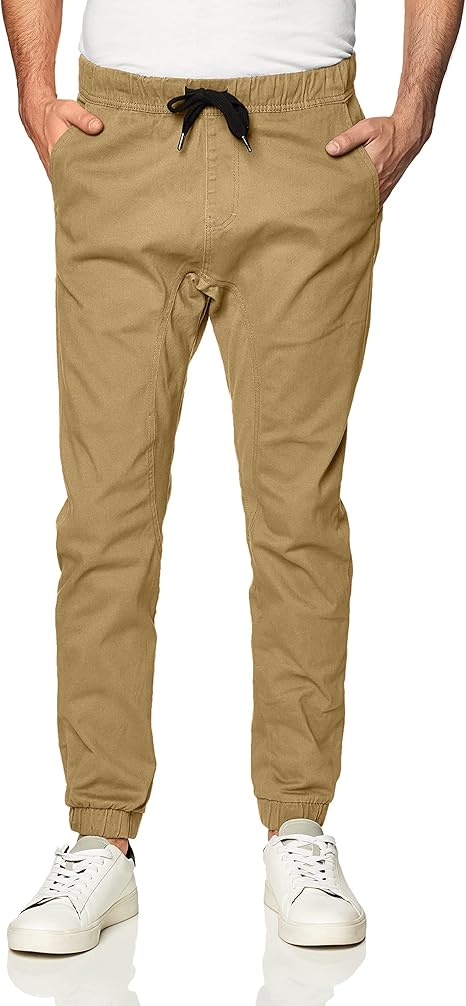 Activewear Pants Southpole Khaki Joggers Boys' Stretch Twill - Main Image