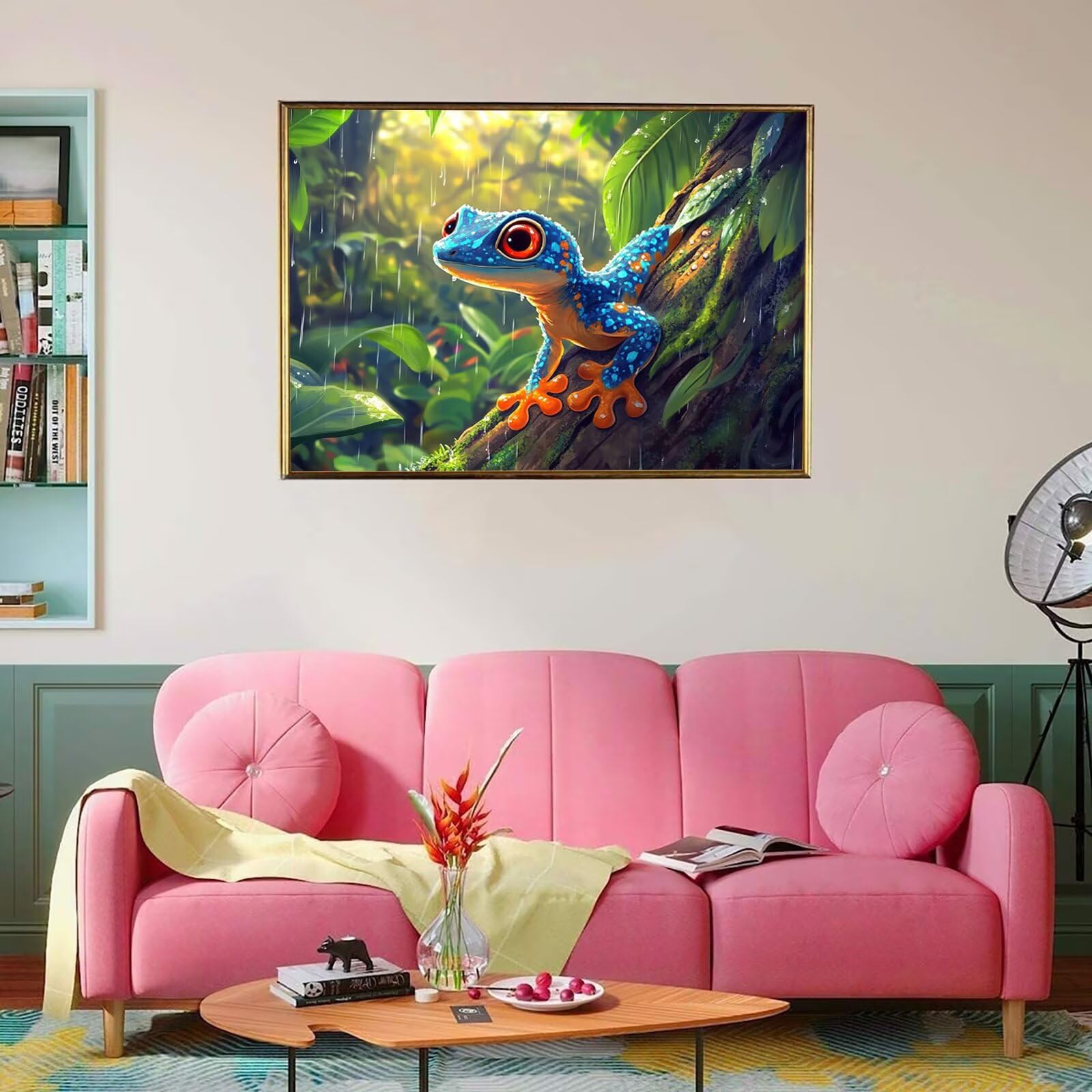 Puzzle 2000 Teile Tier, Holzpuzzle Erwachsene, Klassisches Lernspiel Puzzle Wald, Groß Impossible Jigsaw Puzzles, Wunderschönes Deko Puzzes und Geschenke, Bastelset Erwachsene 99.5 X 70.5cm 8p-720