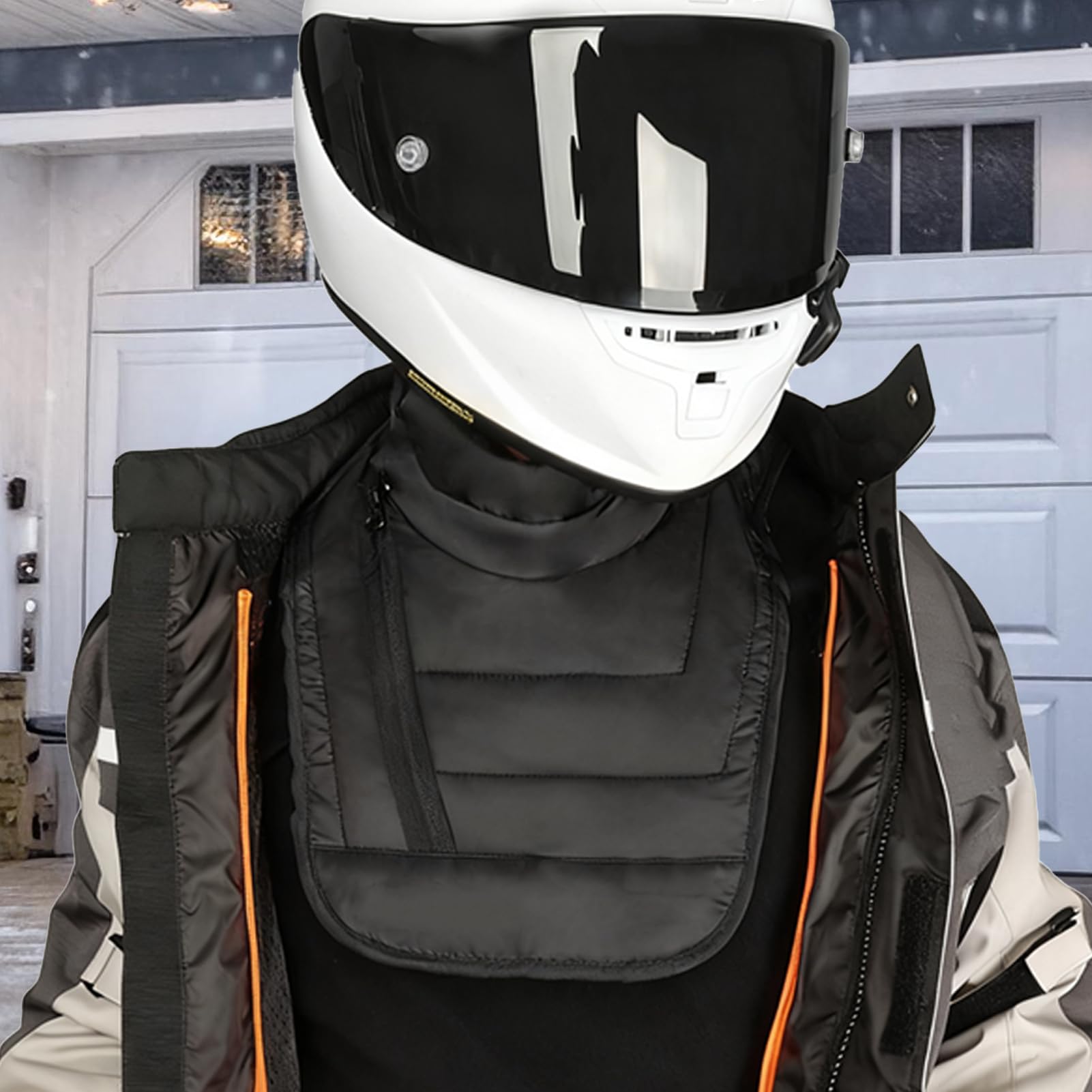 Scaldacollo da moto, con custodia, antivento, caldo, scaldacollo invernale, per viaggi quotidiani, clima freddo, all'aperto, ciclismo, escursionismo, ATV, sci, pesca, equitazione, Halloween, cosplay