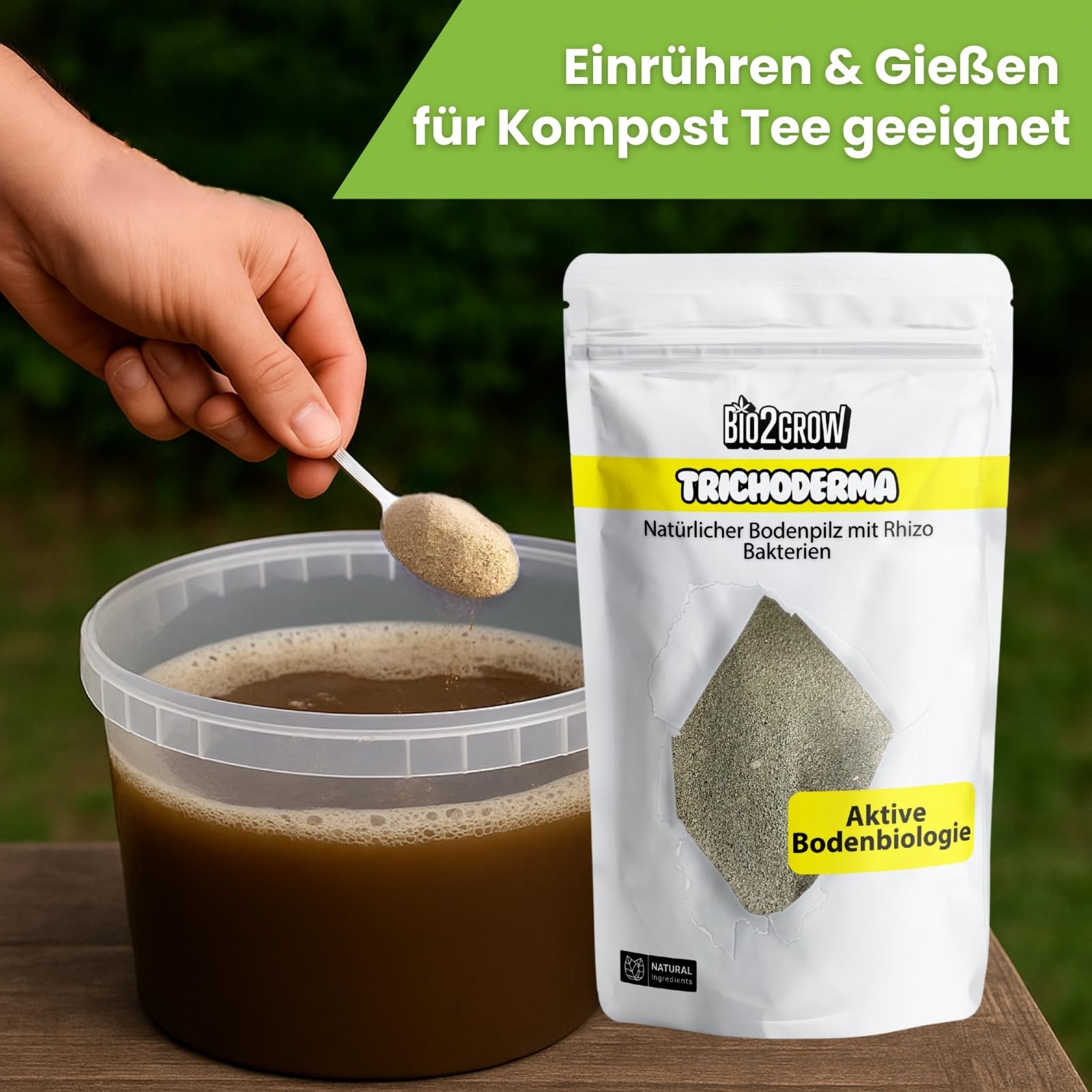 Trichoderma 500 g – Biologischer Bodenhilfsstoff für starke Wurzeln & Wachstum