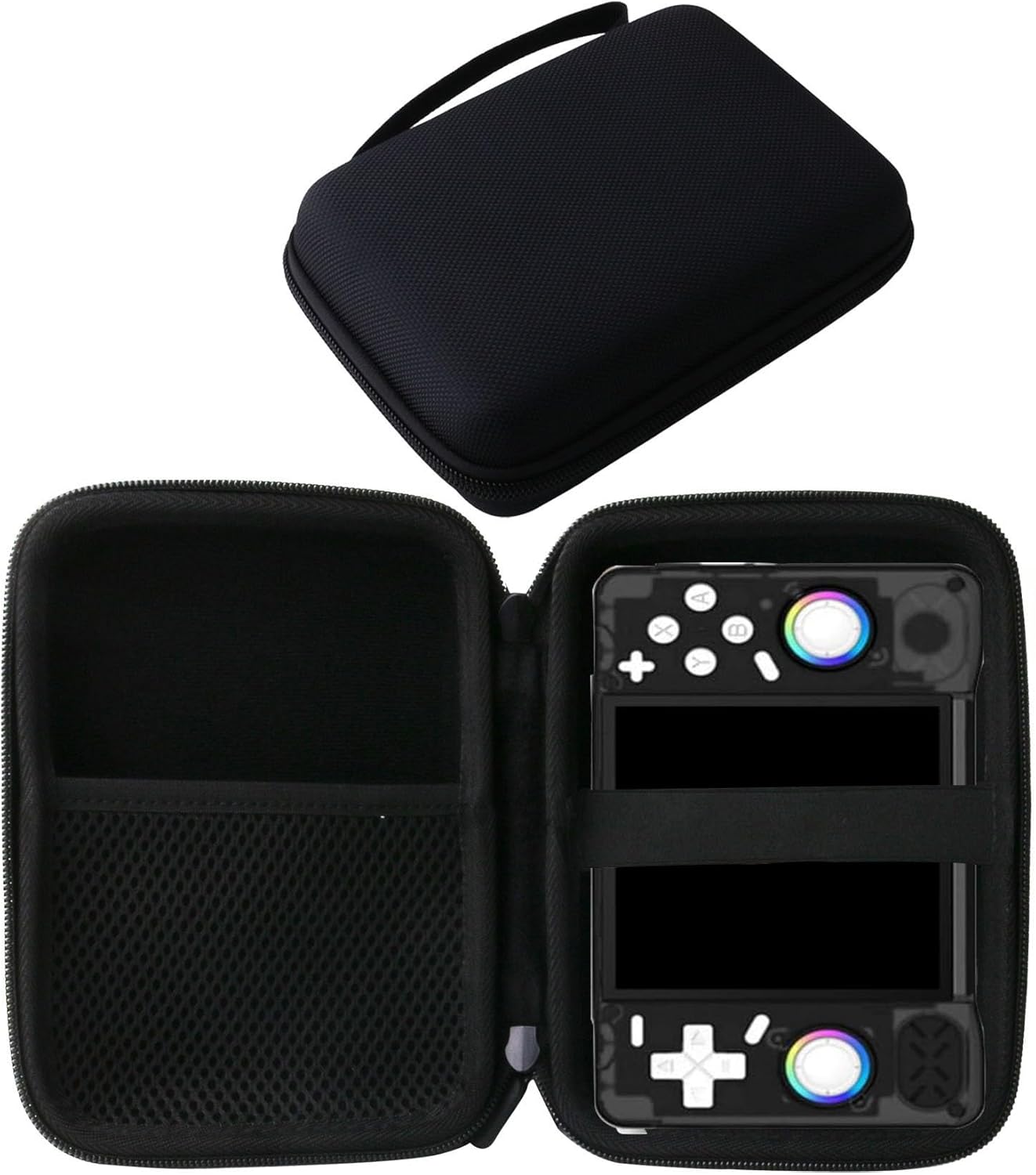 WERJIA Hard Carrying Case Compatible with XF40H Handheld Game Console，Case for Leapfrog for PAW Patrol Learning Video Game (CASE ONLY) (All Black)