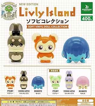 リヴリーアイランド　コレクションフィギュアセット 6体　➕　箱入1体 リヴリーアイランド コレクションフィギュアセット 6体 ➕ 箱入1