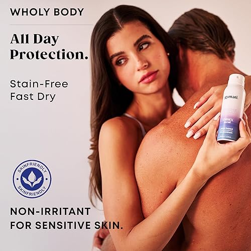 Miniatura 3 de Gymati Desodorante natural Spray corporal libre de aluminio para hombres y mujeres