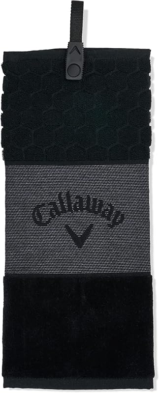 TW CG Trifold Towel BLK 23