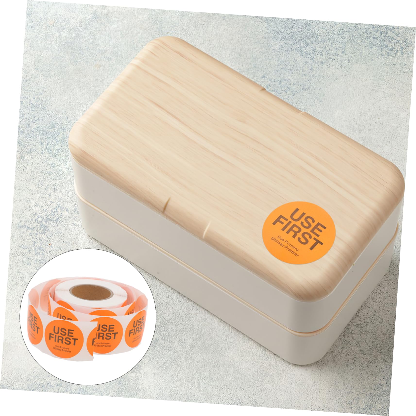 SHINEOFI 3 Set Usa Il Primo Adesivo Adesivi Per Ristoranti E Servizi Alimentari Etichette Adesive Per Alimenti Etichette Adesive Per Negozi 2 * 3