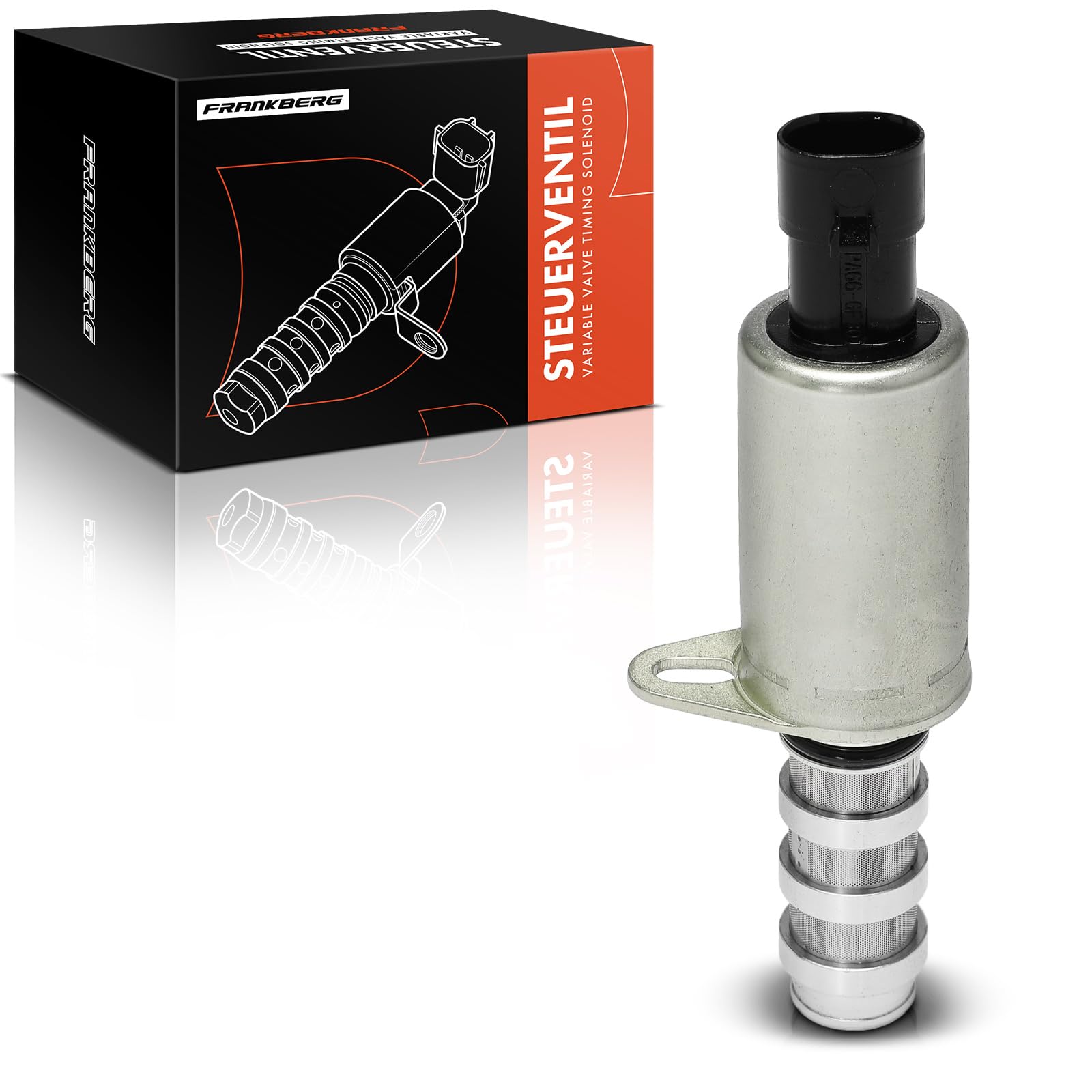 Frankberg Valvola di comando Regolatore dell'albero a camme Benzina Compatibile con 500 312 1.2L KA RU8 1.2L Punto Evo 199 1.2L 169 1.2L Grande Punto 199 1.4L Replace# 9S5112K073AA