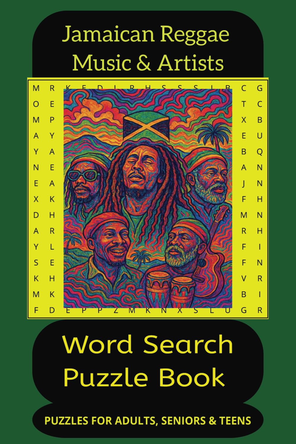 Jamaican Reggae Music & Artists: Jamaican Word Search, Jamaican Puzzle Book, Embrace The Culture & The Music. Gift ideas for friends and family