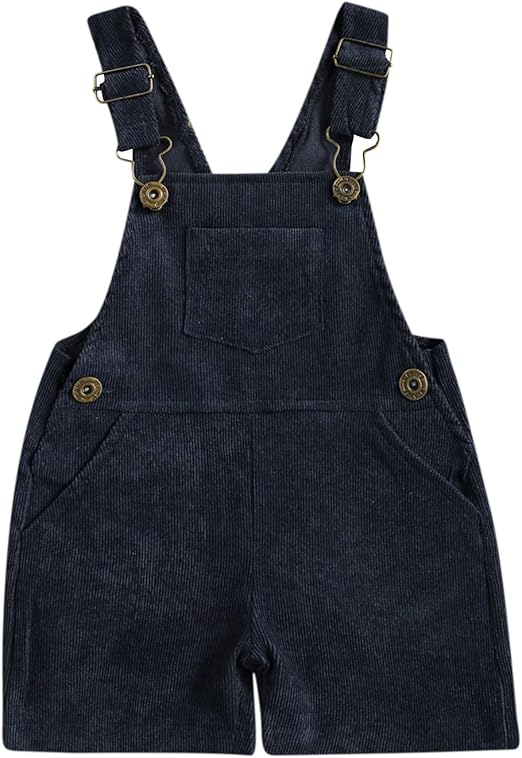 15Y Summer Toddler Lovely Infant Baby Girls Overalls Shorts Solid