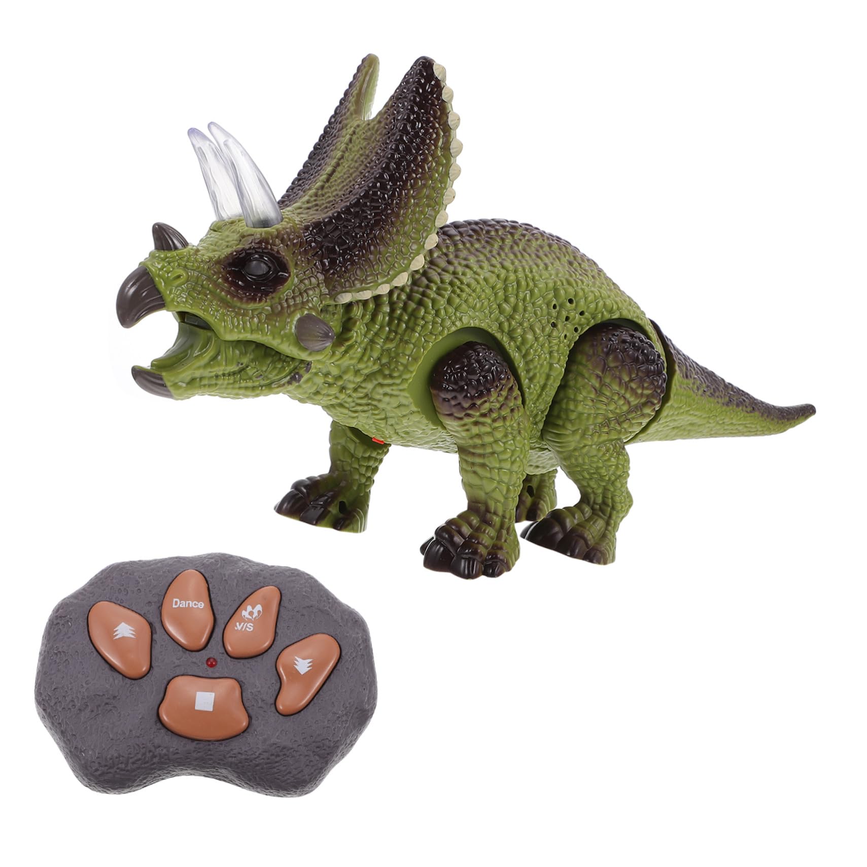 Amazon.co.jp: FUNOMOCYA 光るトリケラトプス電動恐竜おもちゃ 向け