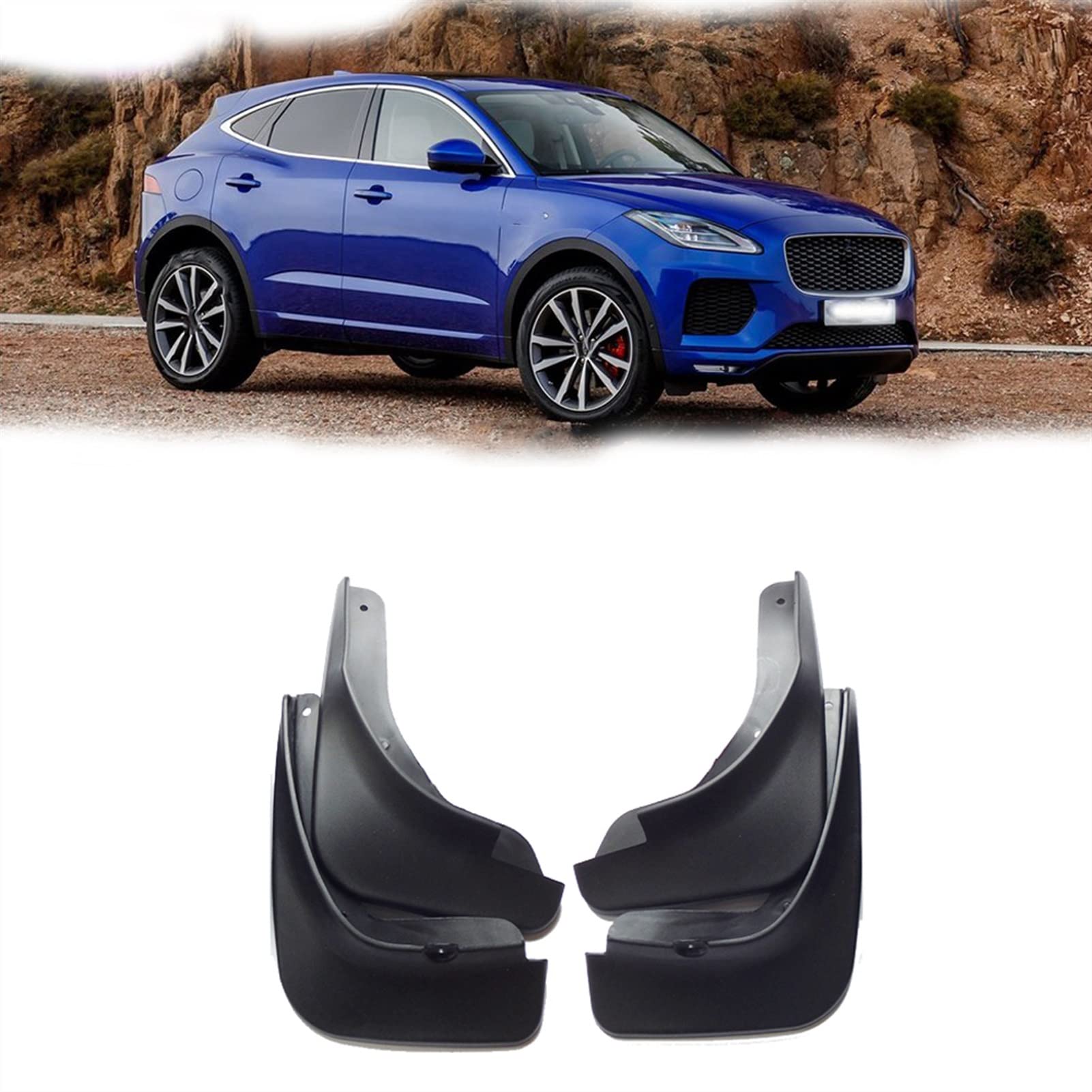 Garde-boue élimine projections rayures roues Jaguar E-Pace
