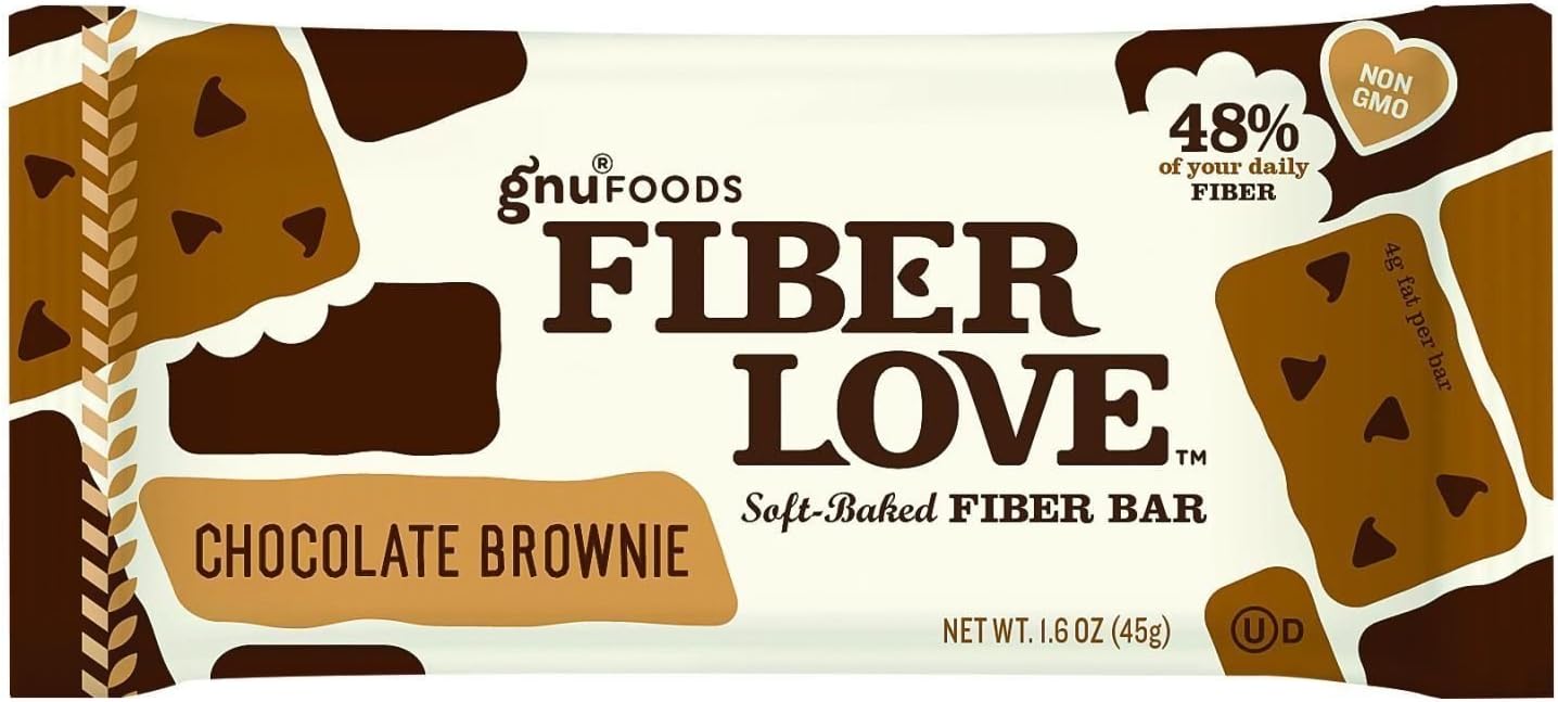 Gnu Foods - Flavor & Fiber Bars Chocolate Brownie - 1.6 oz.16