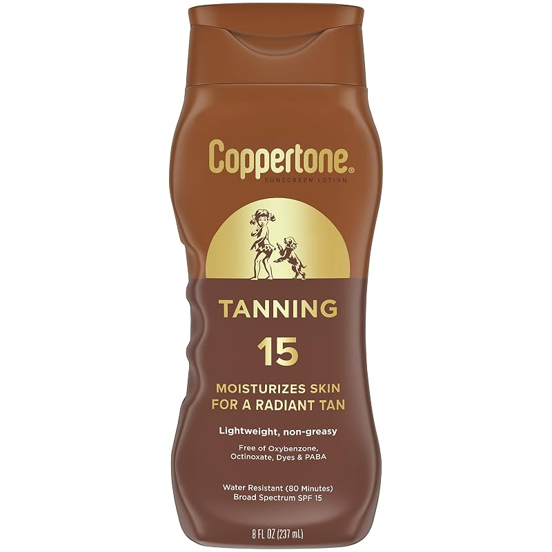 Loção protetora solar corporal Coppertone FPS 15, 240 mL