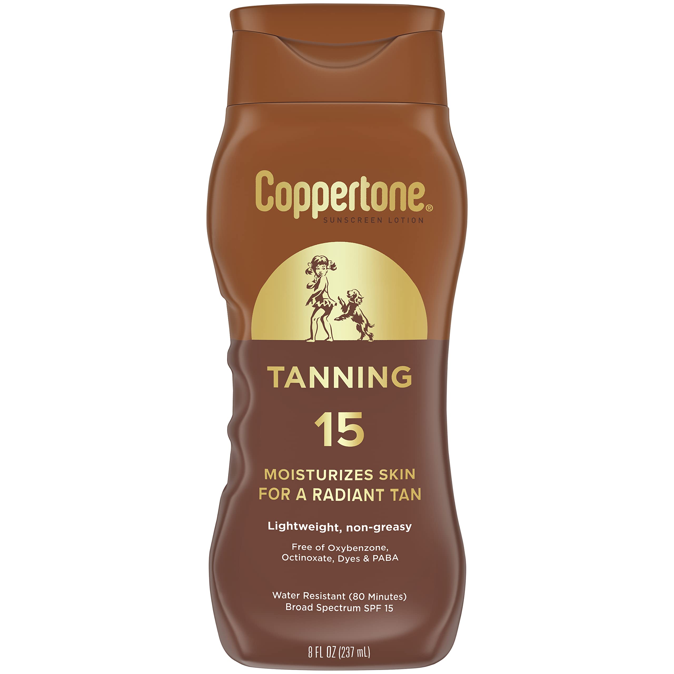 Coppertone Tanning Lotion SPF 15,8 oz