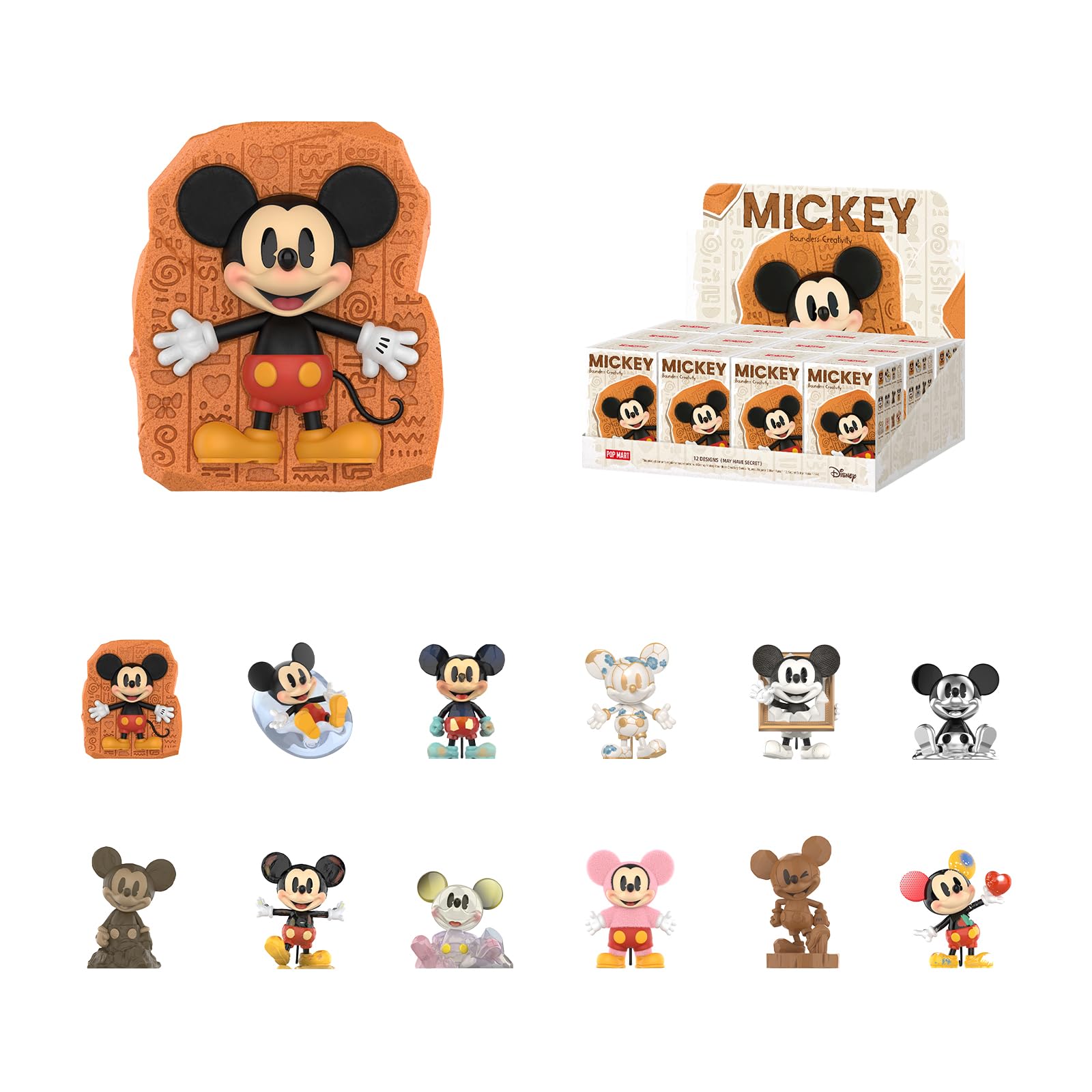Amazon.co.jp: POP MART Disney Mickey Boundless Creativity シリーズ