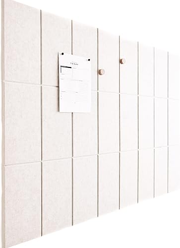 Tablero de anuncios grande de 48x36 pulgadas - Organizador de pared de oficina para reemplazar sus viejos tableros de corcho para paredes para