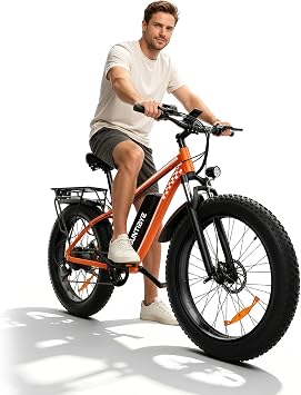 EB26 26" Electric Bike for Adults, 1500W Fat Tire Ebike
