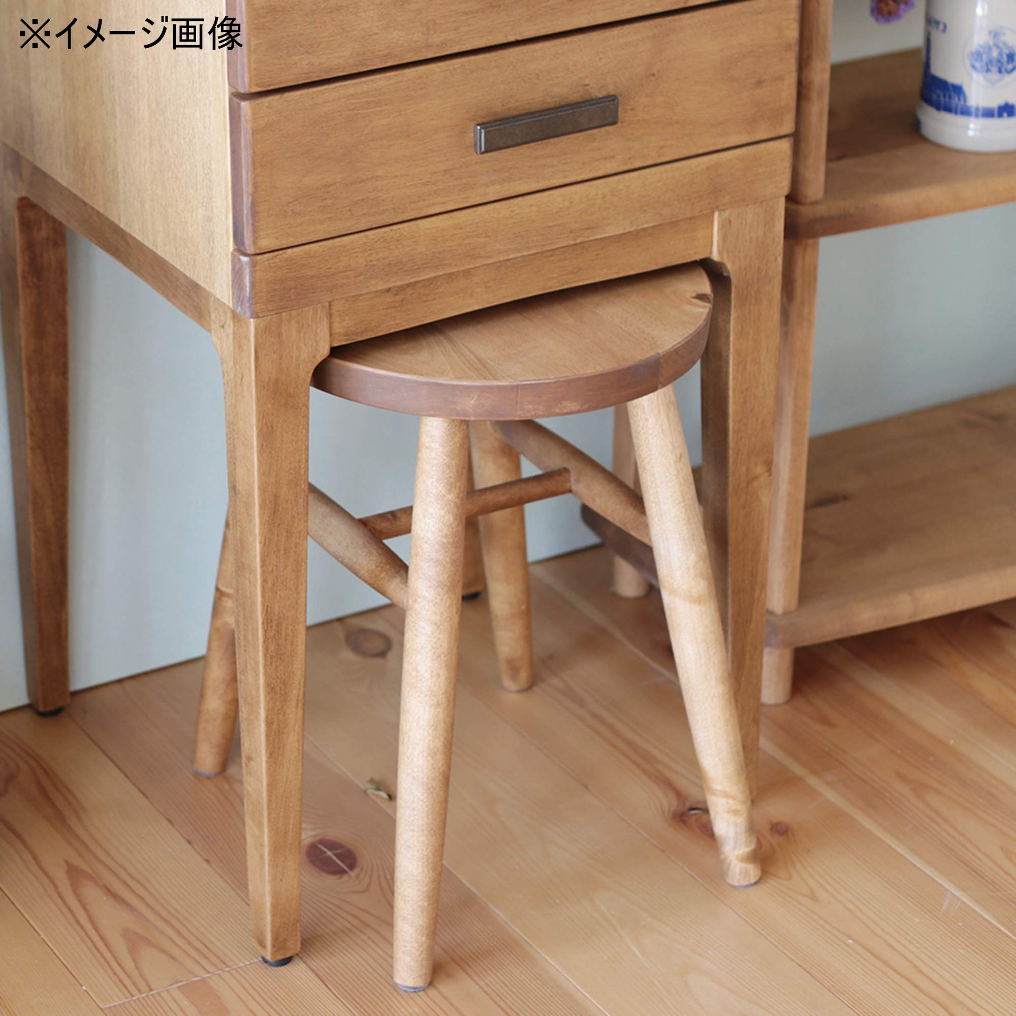 Amazon.co.jp: ノラ(Nora.) スツール ナチュラル 幅36cm×奥行き