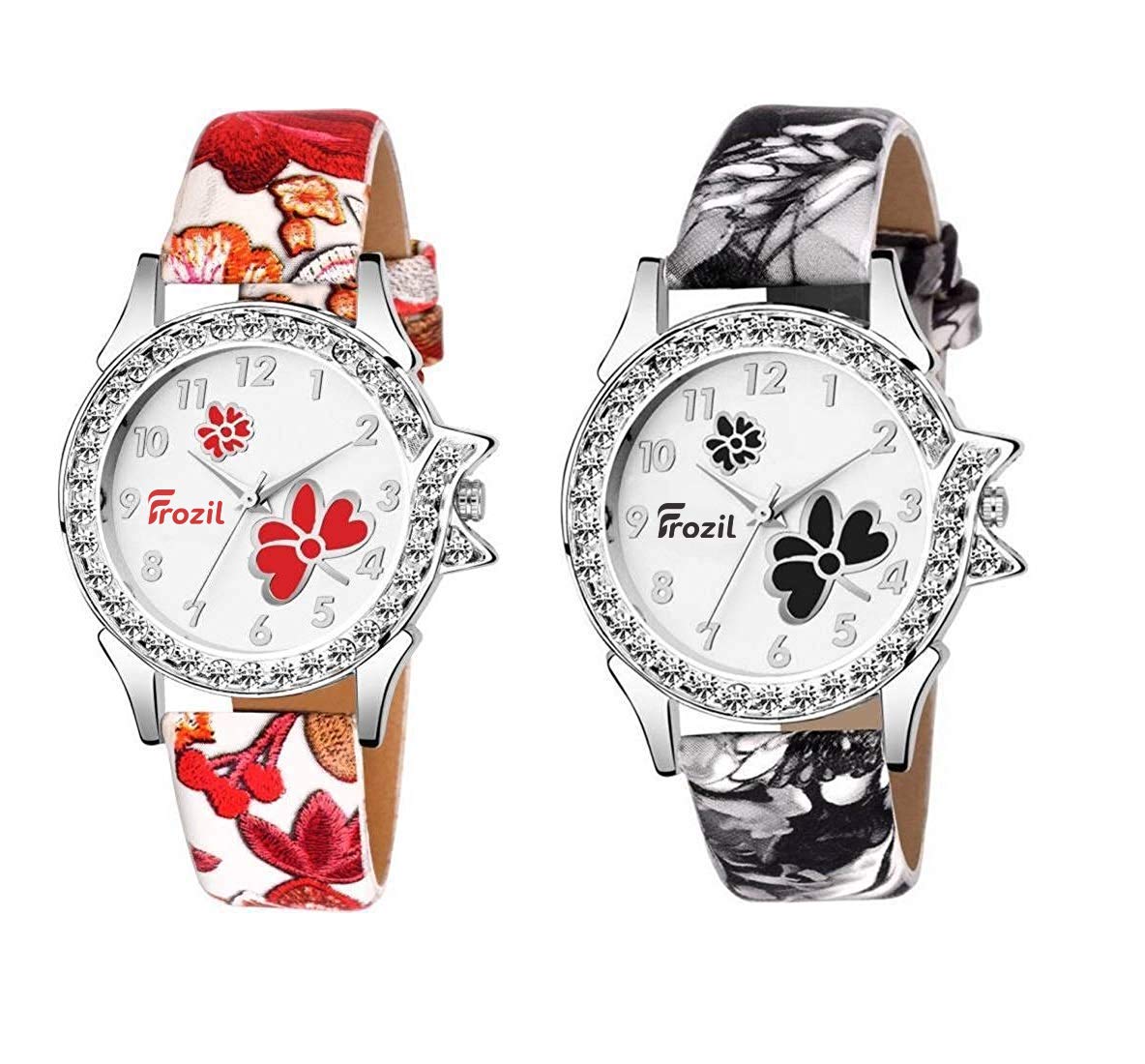 FROZIL Analogue White Dial Combo Watch for Girls (S-330-331) (B085MYWPWR) Amazon Price History, Amazon Price Tracker