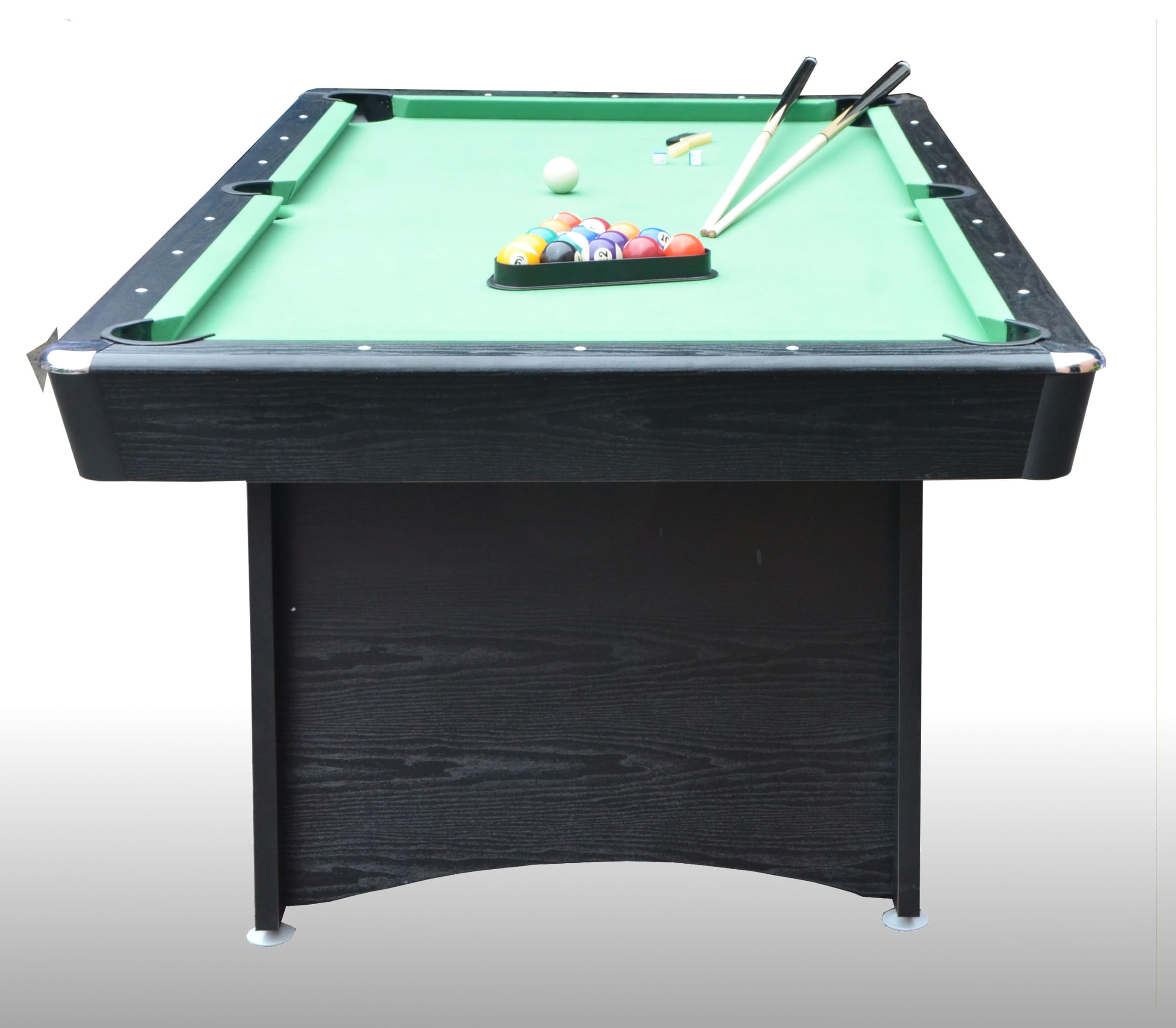 Tavolo da Biliardo Scorpione - Disponibile in Dimensioni Regolamentari 214 cm e 243 cm - Panno Verde Professionale e Accessori Completi