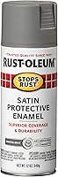 Vista 47 de Rust-Oleum 7732830 Stops Rust Pintura en Aerosol, 12 oz, Verde Cazador Satinado